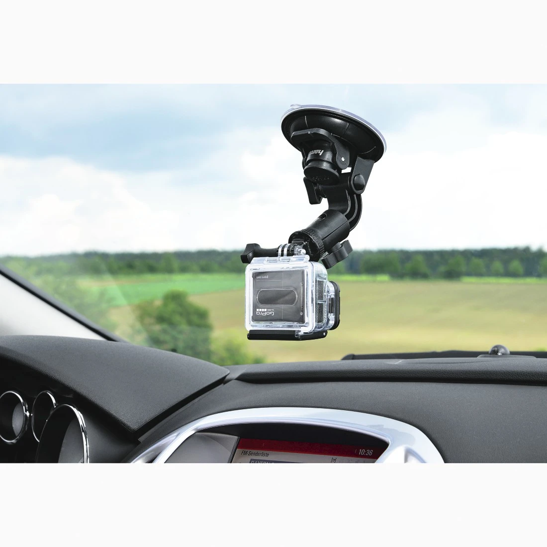 Hama Saug-Stativ Saugnapf-Halterung 3-fach Halter Auto für GoPro Hero DJI  Osmo