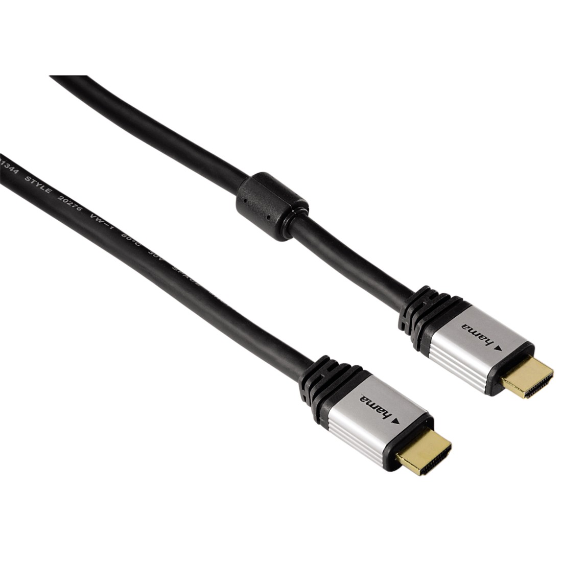 00053760 Hama High Speed HDMI™-Kabel, Ethernet, 24K-vergoldet, doppelt  geschirmt, 1,80 m | hama-suisse.ch