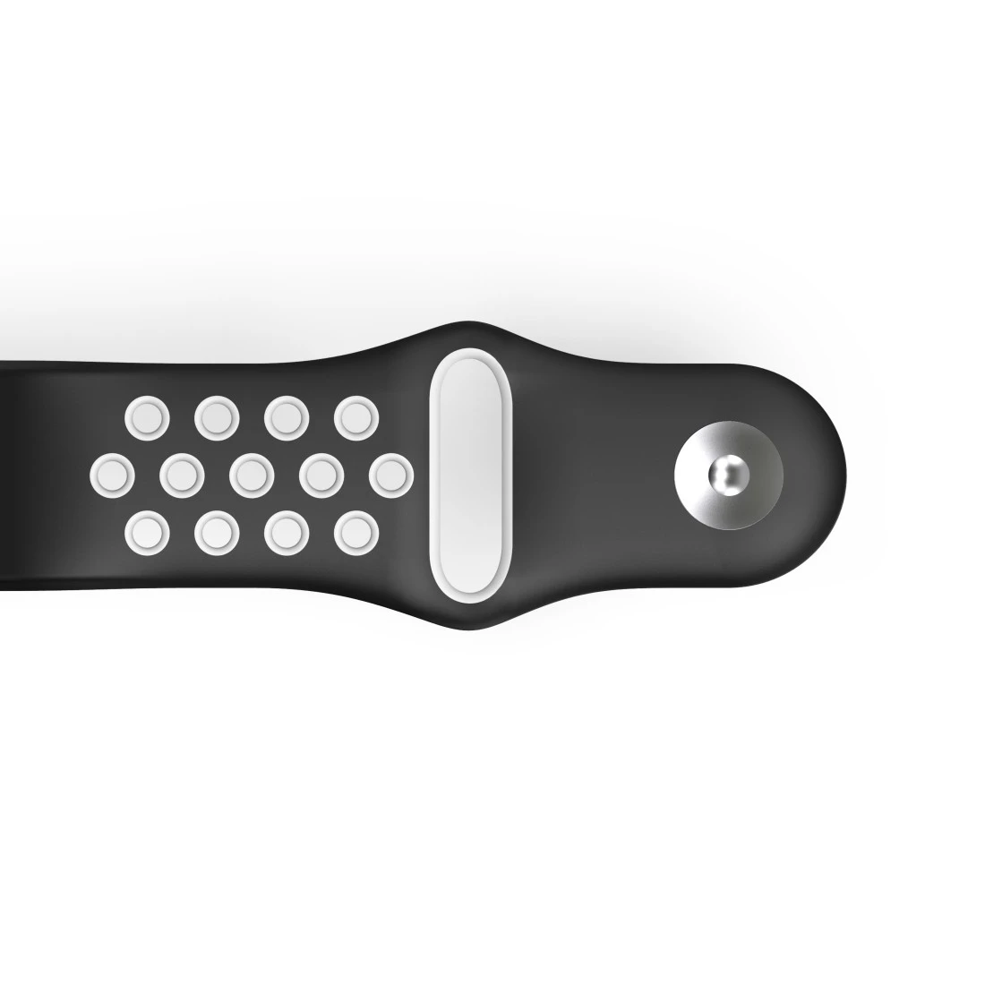 Sportarmband für Schw./Grau Fitbit 3/4, Hama | Uhrenarmband, Charge atmungsaktives