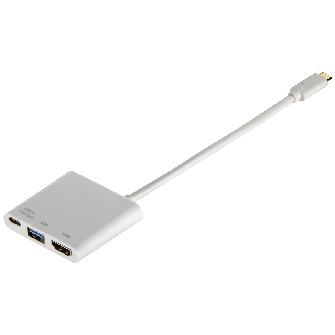 00135728 Hama 3in1-USB-C-Multiport-Adapter für USB 3.1, HDMI™ und USB-C  (Daten + Power) | hama-suisse.ch