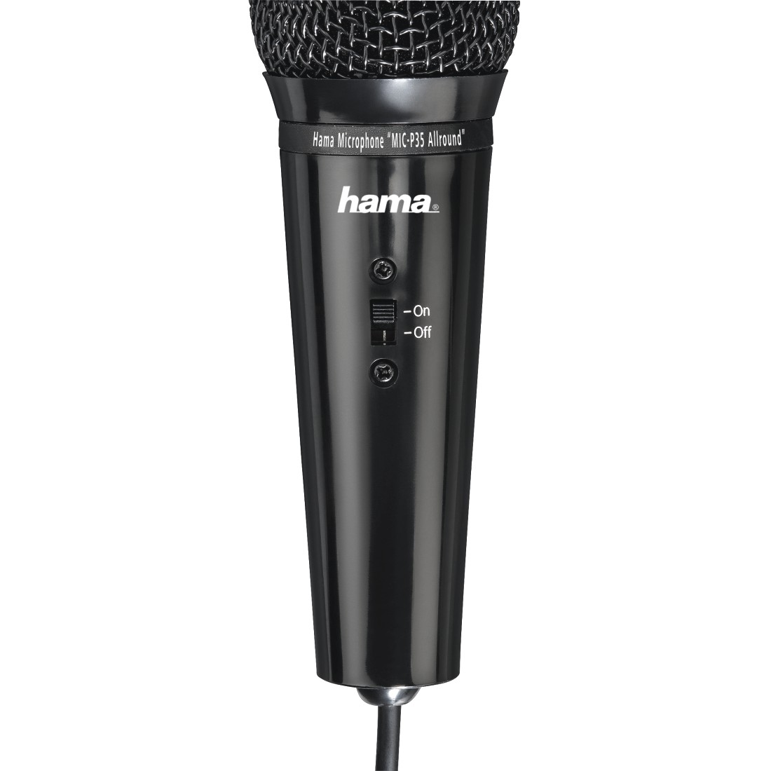 00139905 Hama Mikrofon "MIC-P35 Allround" für PC und Notebook, 3,5-mm-Klinke