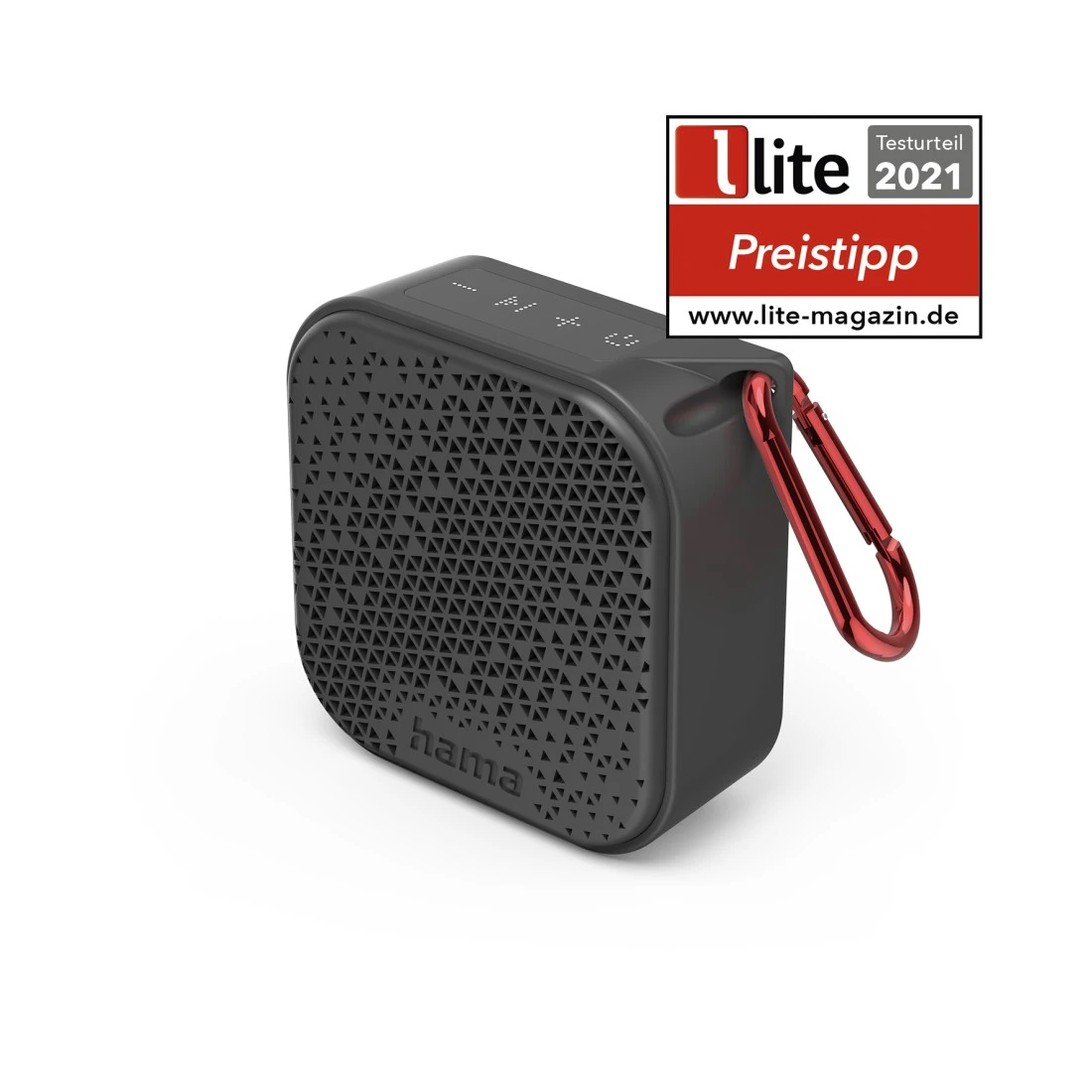 Bluetooth®-Lautsprecher "Pocket 2.0", wasserdicht, 3,5 W, Schwarz | Hama