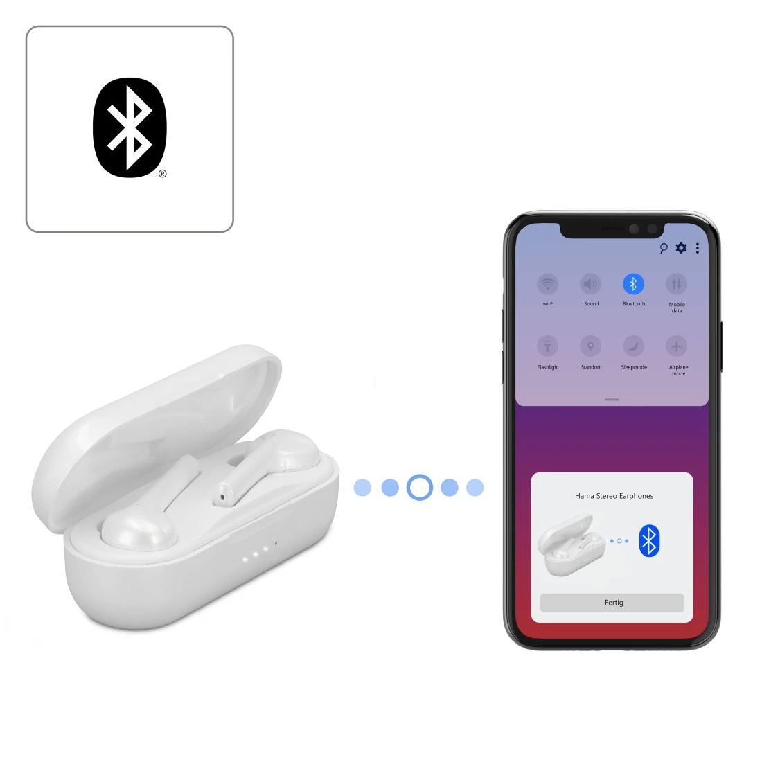 Wireless, In-Ear, Bluetooth®-Kopfhörer Hama \