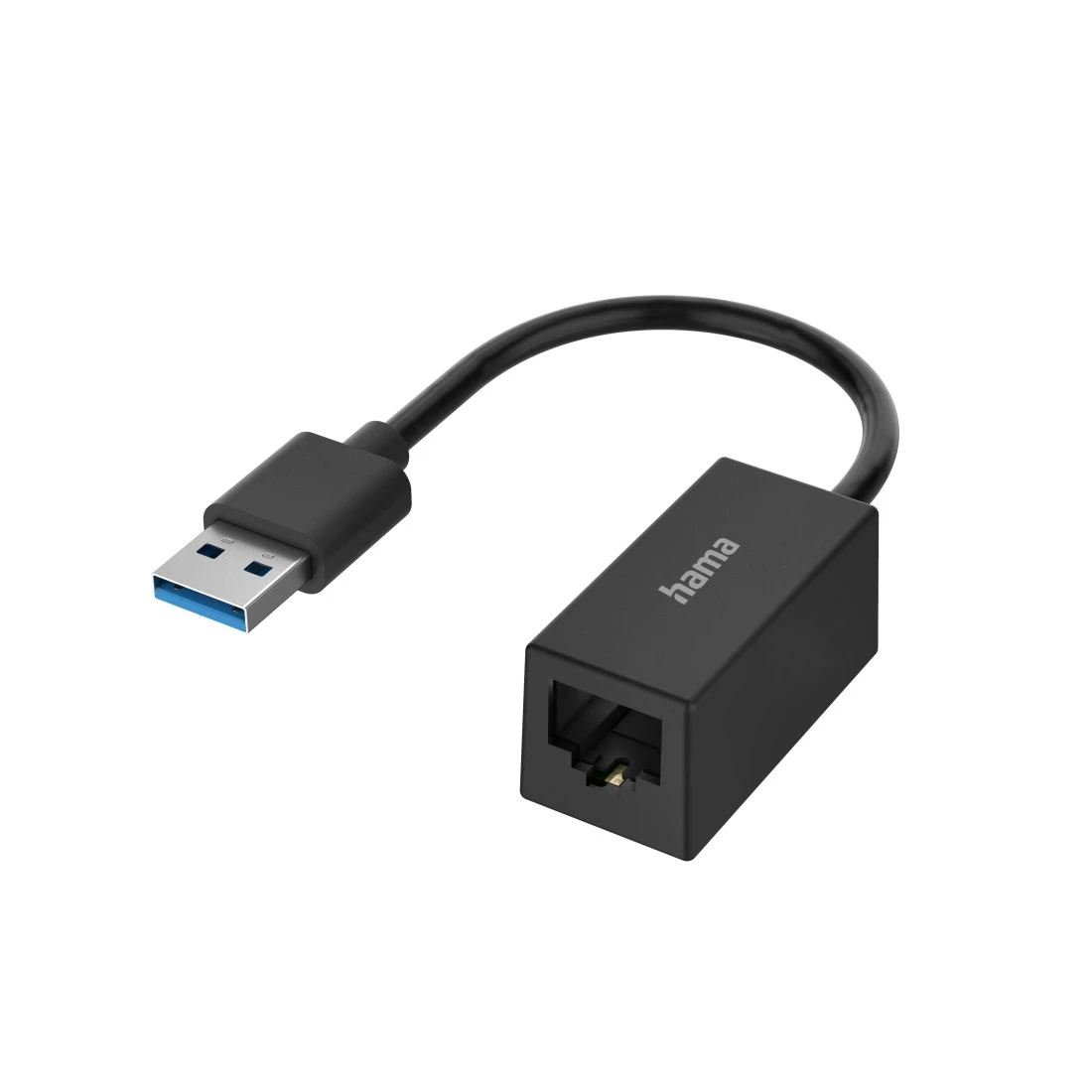 Netzwerk-Adapter, USB-Stecker - LAN/Ethernet-Buchse, Gigabit Ethernet | Hama