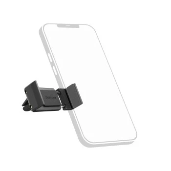 Baseus Air Vent Magnetic Car Mount Cable Clip für das Samsung Galaxy S23  Plus - Handyhalterung für das Auto - Lüftungsgitter - Schwarz