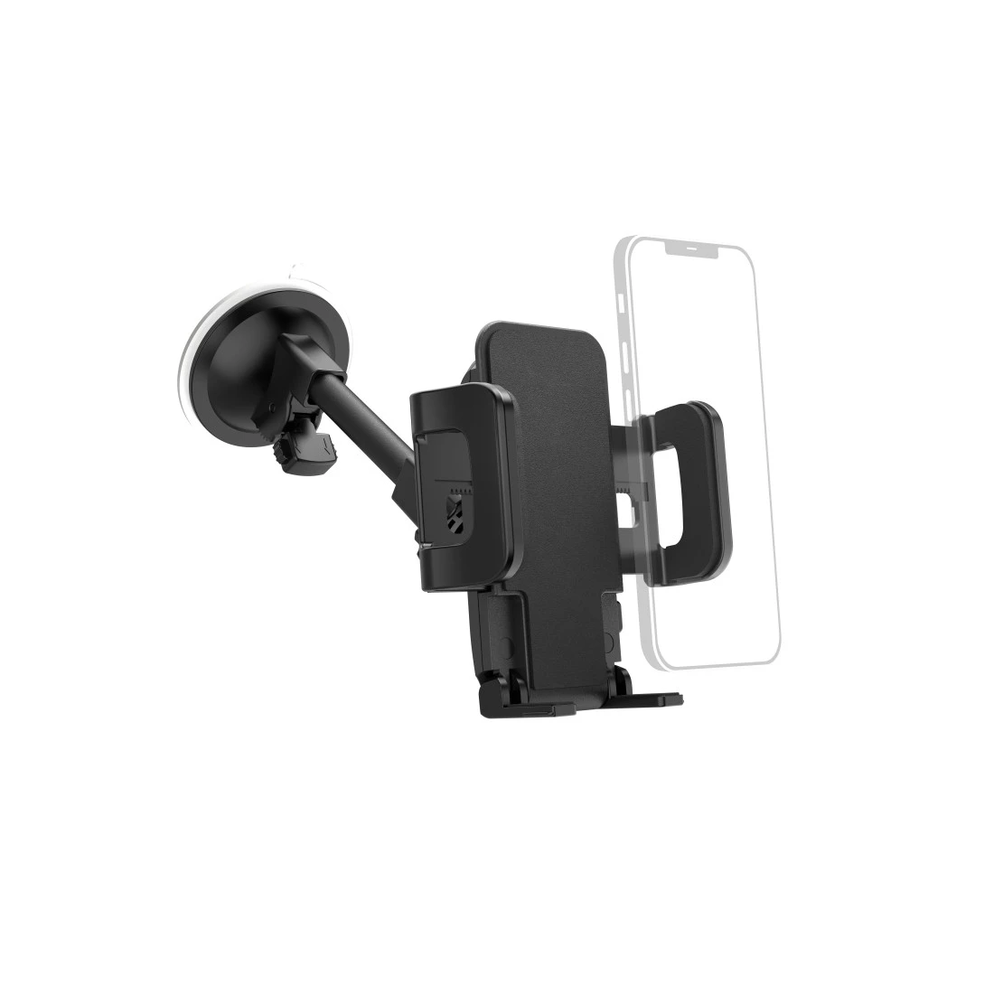 Auto-Handyhalterung Compact mit Saugnapf, 360 Grad drehbar, universal