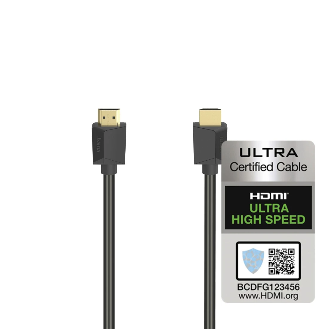 Ultra High Speed HDMI™-Kabel, zertifiziert, Stecker-Stecker, 8K, 2,0 m |  Hama