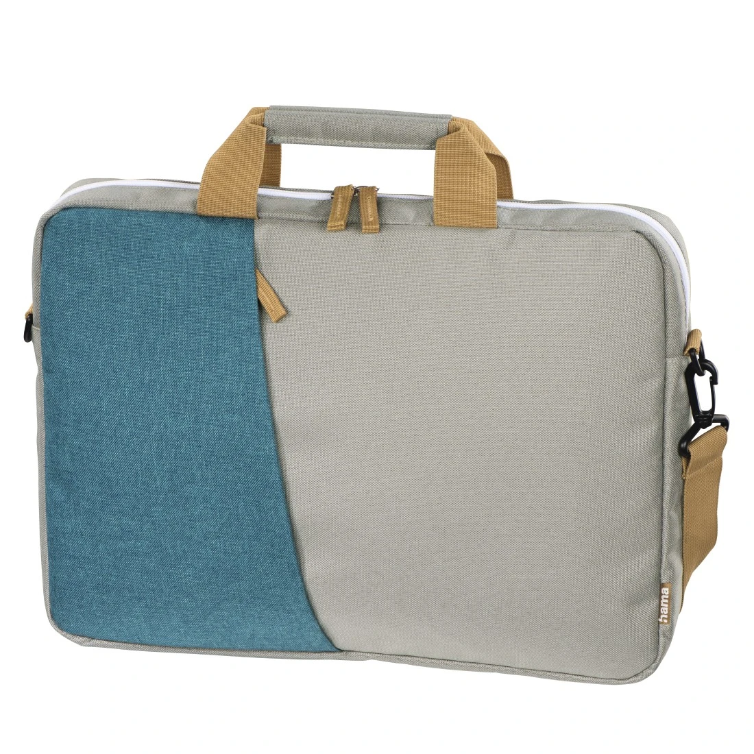 Laptop-Tasche "Florenz", bis 34 cm (13,3"), Petrol/Grau | Hama