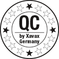  Firmeninternes Prüf- und Qualitätssiegel
, QC by Xavax Germany
