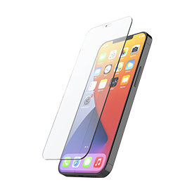 Smartphone mit Panzerglas-Displayschutz