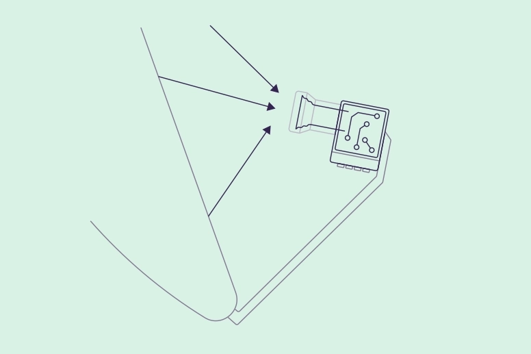 Illustration: Aufbau eines LNB