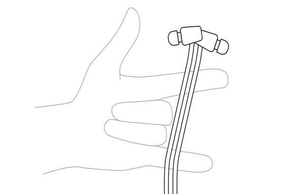 Illustration: Kabel richtig aufwickeln
