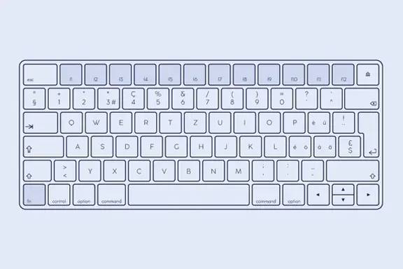 Grafik: Computertastatur