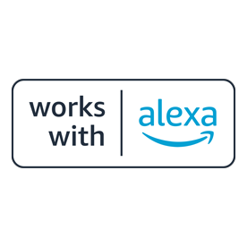 Logo works with Alexa