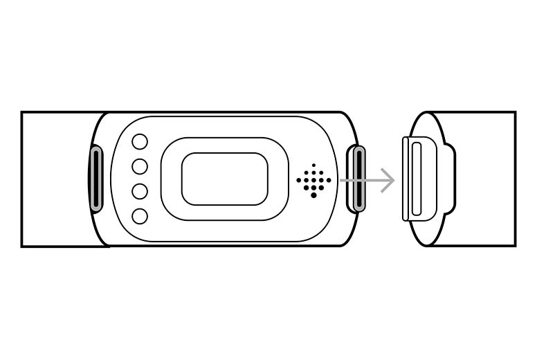 Armbandwechsel: Fitbit Charge 5