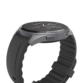 Hama Smartwatch "7010", GPS, AMOLED 47 mm, Telefonfunktion, wasserdicht, Anthrazit